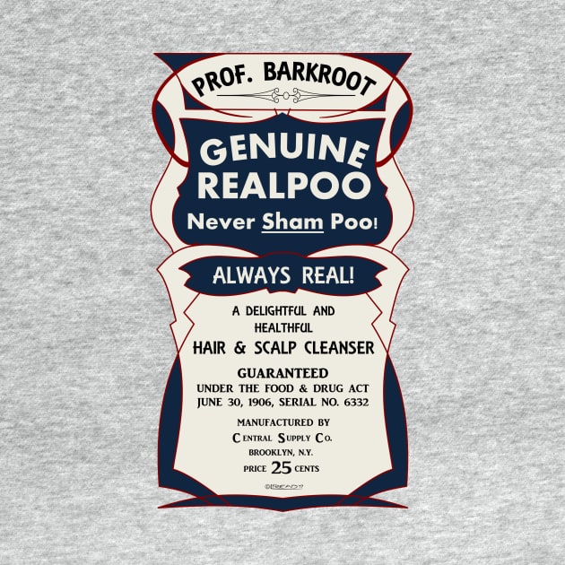 Use "REALPOO" not SHAM POO! by FunkilyMade